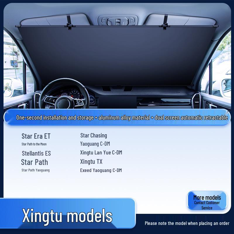 Car Windshield Sunshade - Heat Insulation & Light Blocking for Summer