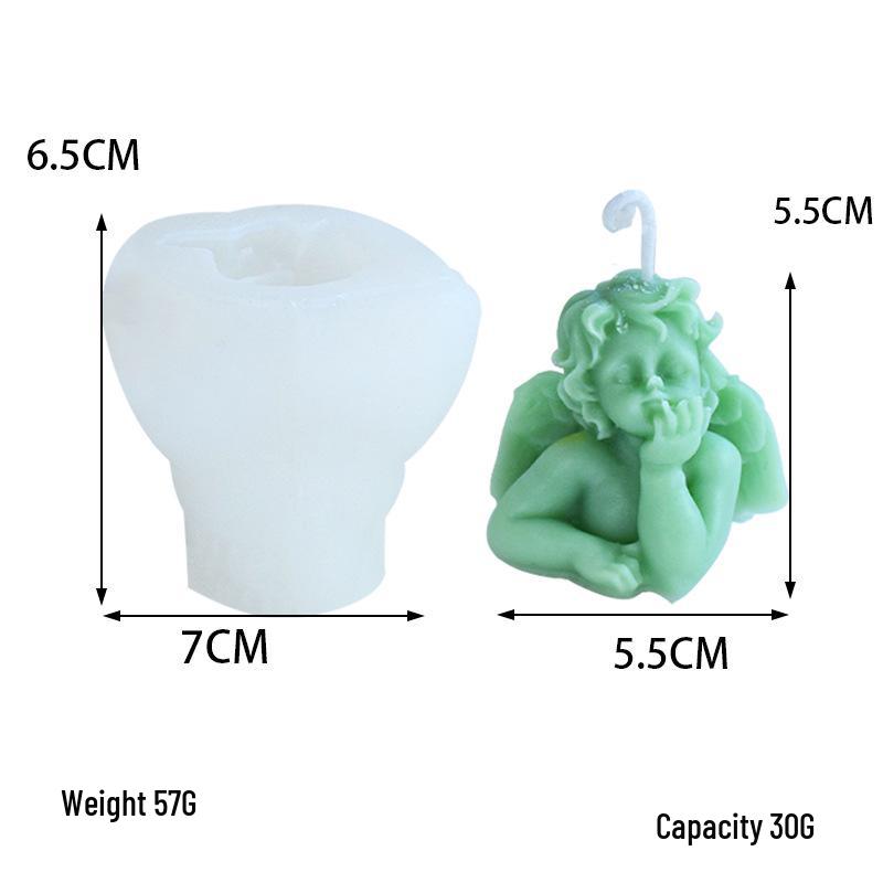 Angel Aroma Candle Silicone Mold for Home Decor