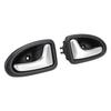 1 Pair Interior Door Handle 7700432708 Left Right Chrome Plated Inside Car Door Handle for CLIO II 1998‑2007