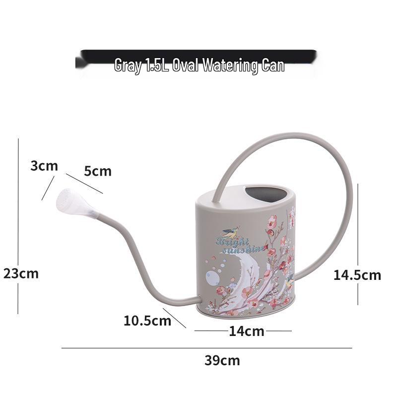 

European Style Stainless Steel Long Spout Watering Can – Perfect for Flowers, New Launch