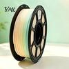 3D Printing Filament Printer PLA Filament, 1Kg 1.75mm Matte Rainbow Gradient Non-reflective Material for DIY Projects, Models and Crafts Model