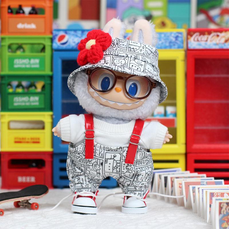 New Toy Labub Doll Clothes Pendant Fashion Mini Cartoonist Doll Clothes