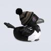 Murder Drones Uzi Crow Plush Toy 25cmCute Black Crow Stuffed Doll Soft Anime Plushie for Fans Birthday Christmas Gift Home Decor