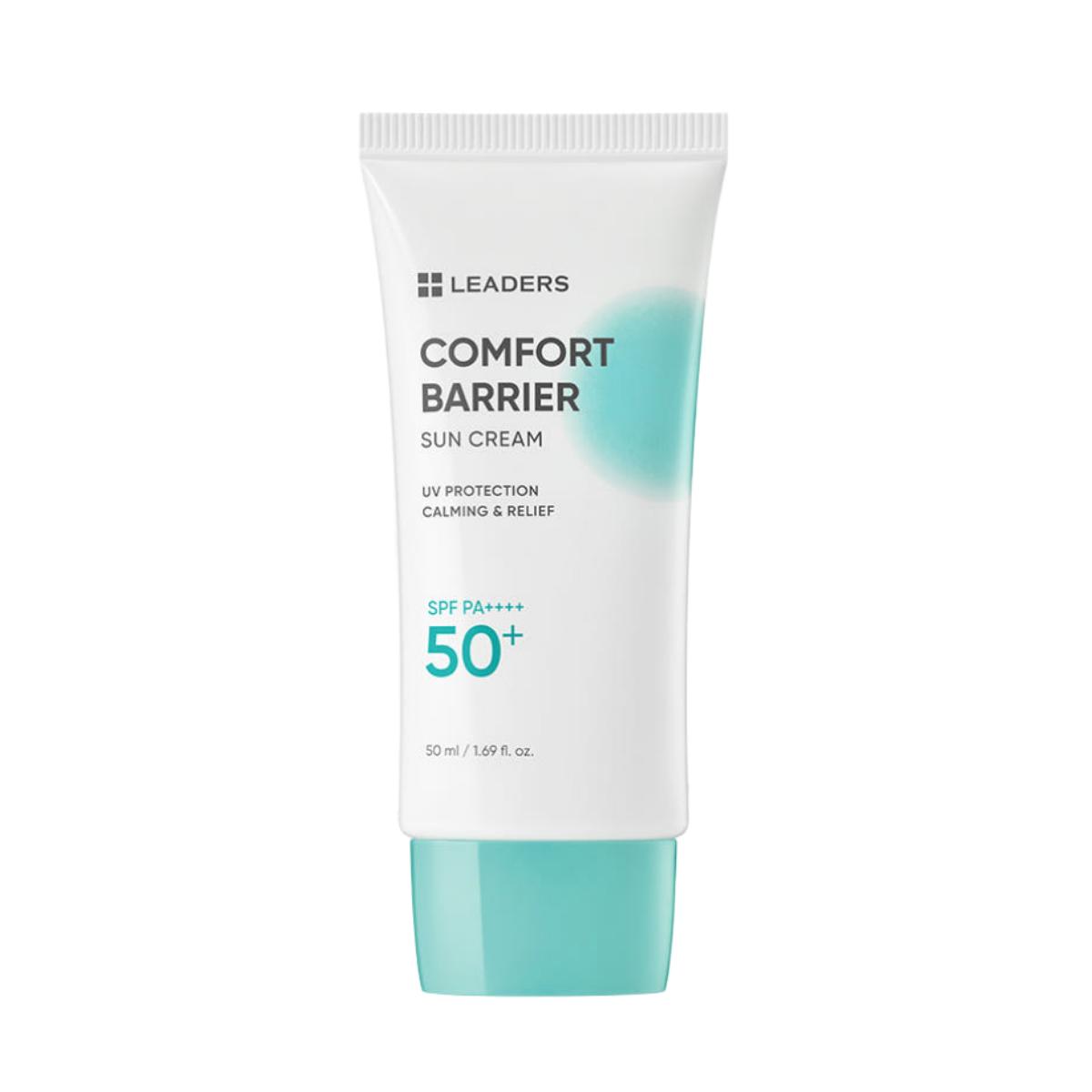 LEADERS Comfort Barrier Sun Cream Soothing Mineral Sunscreen 50ml