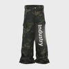 Unisex Camo Multi-Pocket Overalls: High Street Wide-Leg Casual Pants