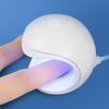 Lampe de polymérisation des ongles Portable Mini efficace double Source de lumière LED Mini lampe portative pour manucure Machine UV