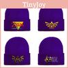 Legend Zelda Of Printed Knit Hat With Ear Protection For Game Enthusiasts