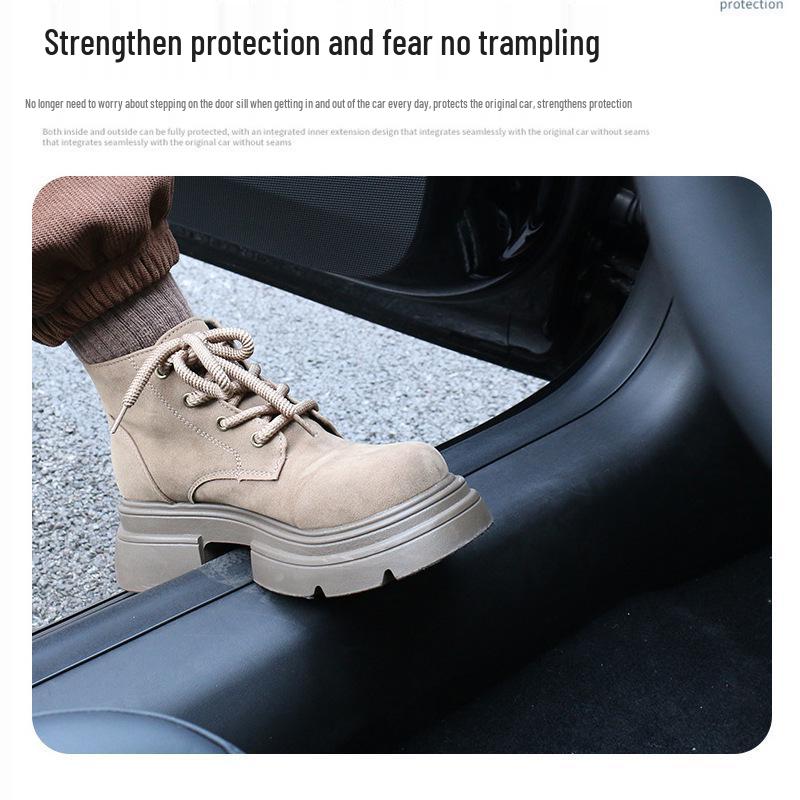 Refreshed Model Y TPE Front & Rear Anti-Kick Door Sill Plates