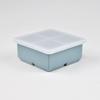 Popular Food-Grade Silicone Four-Grid Ice Cube Tray with Lid for Home Use