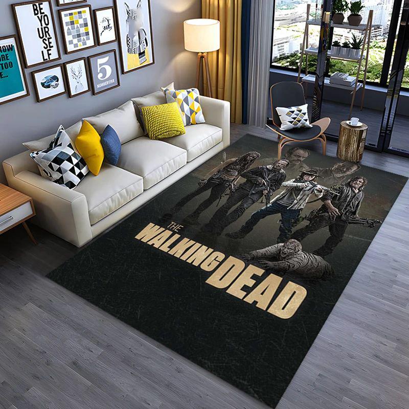 Apocalyptic Warrior Uprising Carpet Suitable for All Seasons Living Room and Bedroom Mats Doormat Office Chair Cushion Fashion
