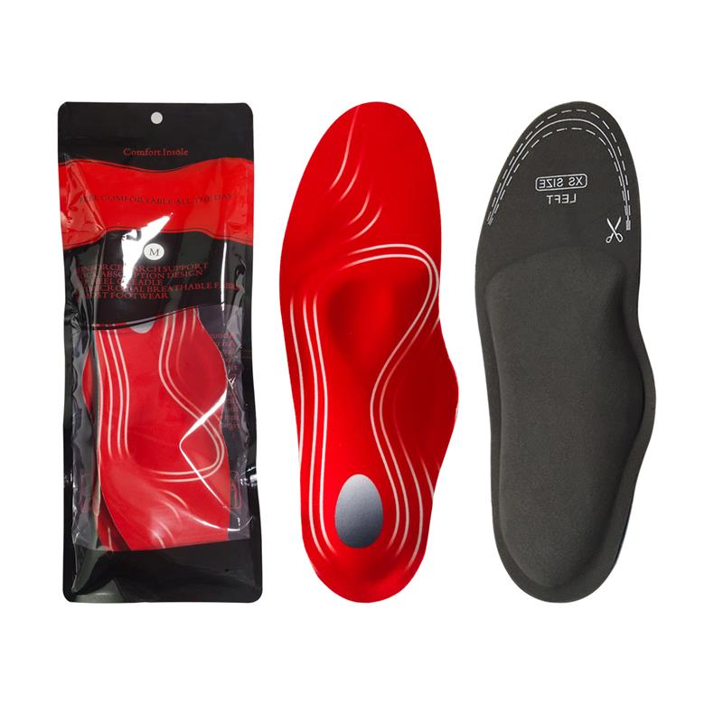 Orthotic Insole High Arch Foot Support Płaskie stopy Wewnętrzne podeszwy podeszwowe Fasciitis