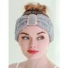 1pc Plain Bath Headband, Soft Bath Hair Band For Bathroom Home Bathroom Decor Fall Decor
