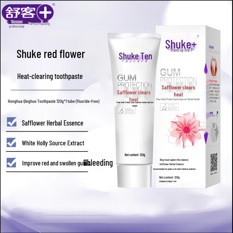 Shuke Safflower Herbal Toothpaste