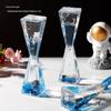Astronaut Hourglass Oil Drop Quicksand Desk Ornament - Creative High-End Office Decoration