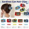 Cartoon Anime Sardine Hair Claw Acrylic Shark Hair Clip Novelty Fish Hairpin