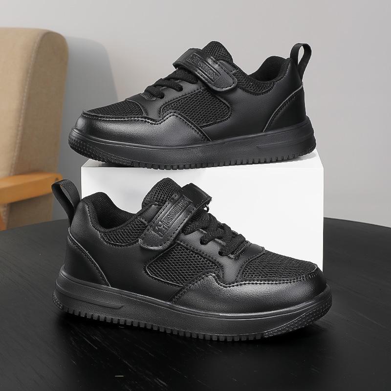 2024 Nové prodyšné lehké síťované bílé boty pro chlapce a dívky - Dětské sportovní tenisky