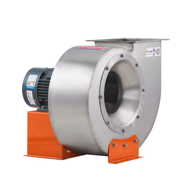 304 Stainless Steel Industrial Induced Draft Fan - Corrosion and High Temperature Resistant for Waste Gas and Paint Booth Ventilation.