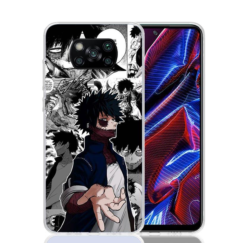 My Hero Deku Case Phone Cover for Xiaomi Redmi Note 10 9 9S 8 8T 7 5 Pro Mi 12T 11T 10T 9T 12 11 Lite A3 A2 Trend Fundas Mi 11T