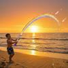 1/2/3/4Pcs Glowing Rainbow LED Water Sprayer, Light-up Water Sprinkler with Colorful Lights, Water Sprayer Tube Toy for Outdoor Summer Pool Party