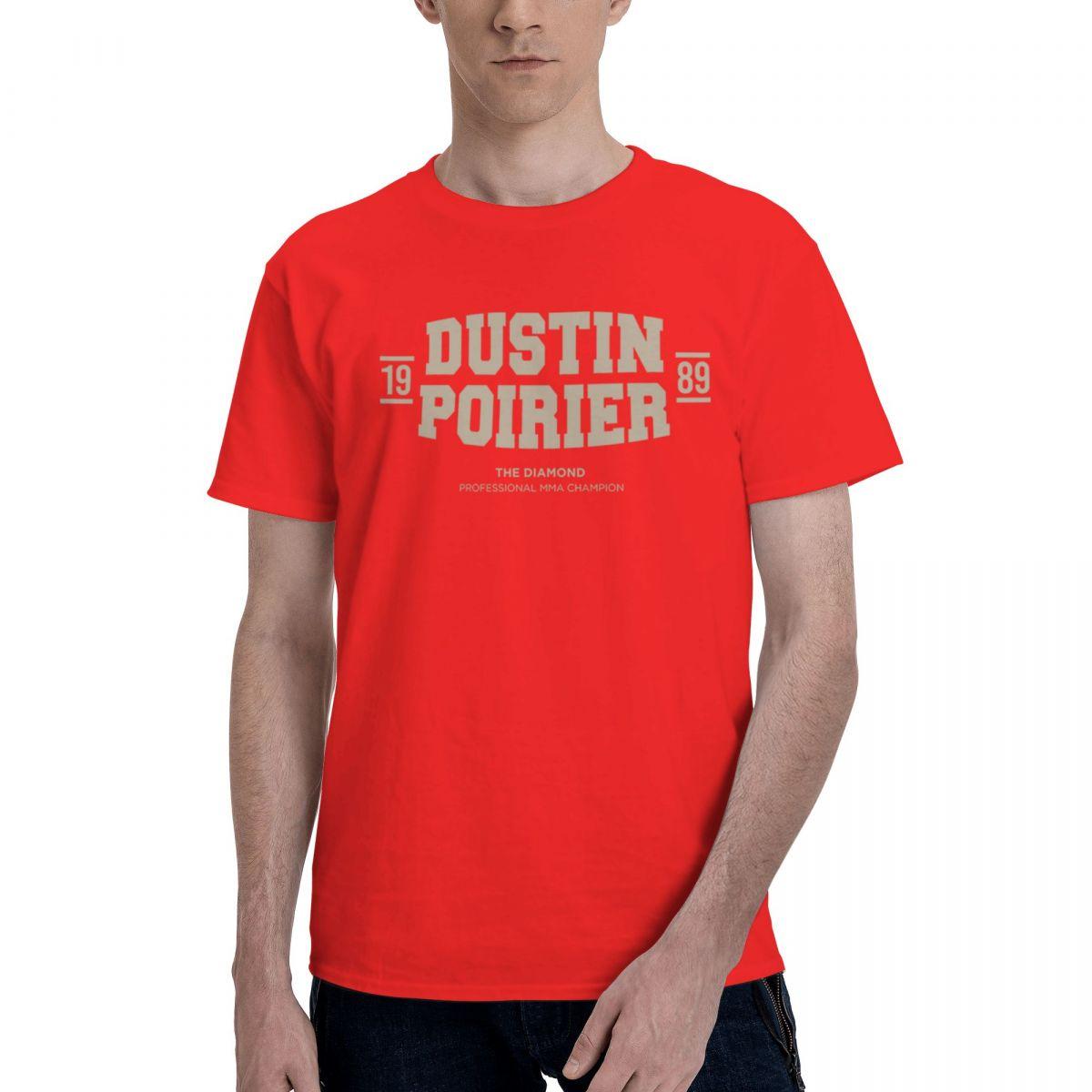 Dustin Poirier Inspired 100 Cotton Casual Breathable Confortable Shirt Funny Mens TShirts Mens Wear S