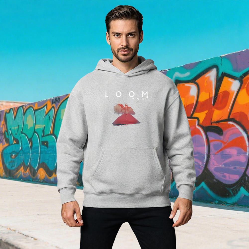 

Loom World Tour Letter Printed New Sweatshirt Rock Band Hoodies Men Women High Quality Casual Long Sleeve Tops Autumn and Winter 3XL