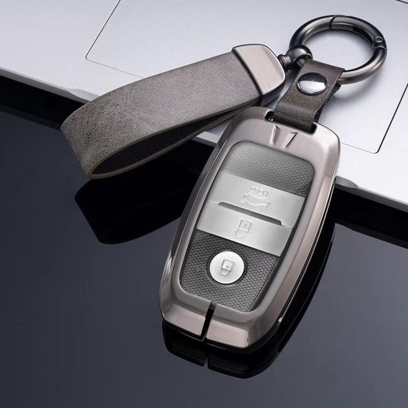 For KIA Rio Rio5 Sportage Ceed Cerato K3 KX3 K4 K5 Sorento Optima Picanto Accessories - Premium Metal Key Cases