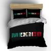 "Mexico Flag Letters Design." Bedding Sets Duvet Cover Sets Duvet Covers Pillowcases(1*Duvet Cover 2*Pillowcases Without Duvet Insert)