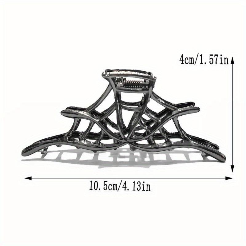 Halloween ladies' spider alloy hair clip styling tool, headwear, hair accessories, girls' gifts