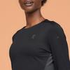 ON Performance Long Tee Eclipse Black/Eclipse Women Tops 1WE10320106