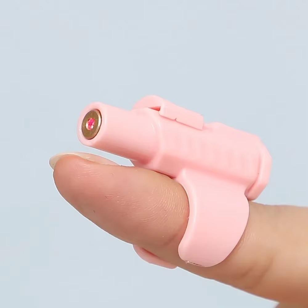 

Portable Cat Teasing Toys Finger Sleeve Design Laser Pen For Interactive Play and Endless Fun рожевий