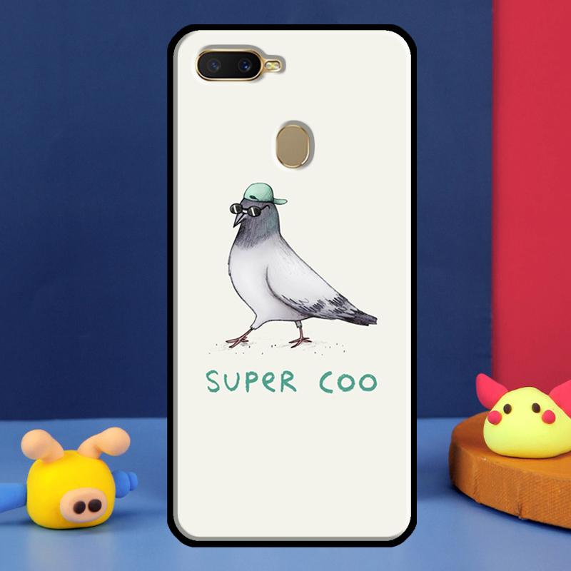 Pigeons Collage Case For Oppo A96 A76 A16 A74 A94 A54 S A57 A77 A58 A78 A98 A5 A9 A91 A15 A17 A52 A72 Cover