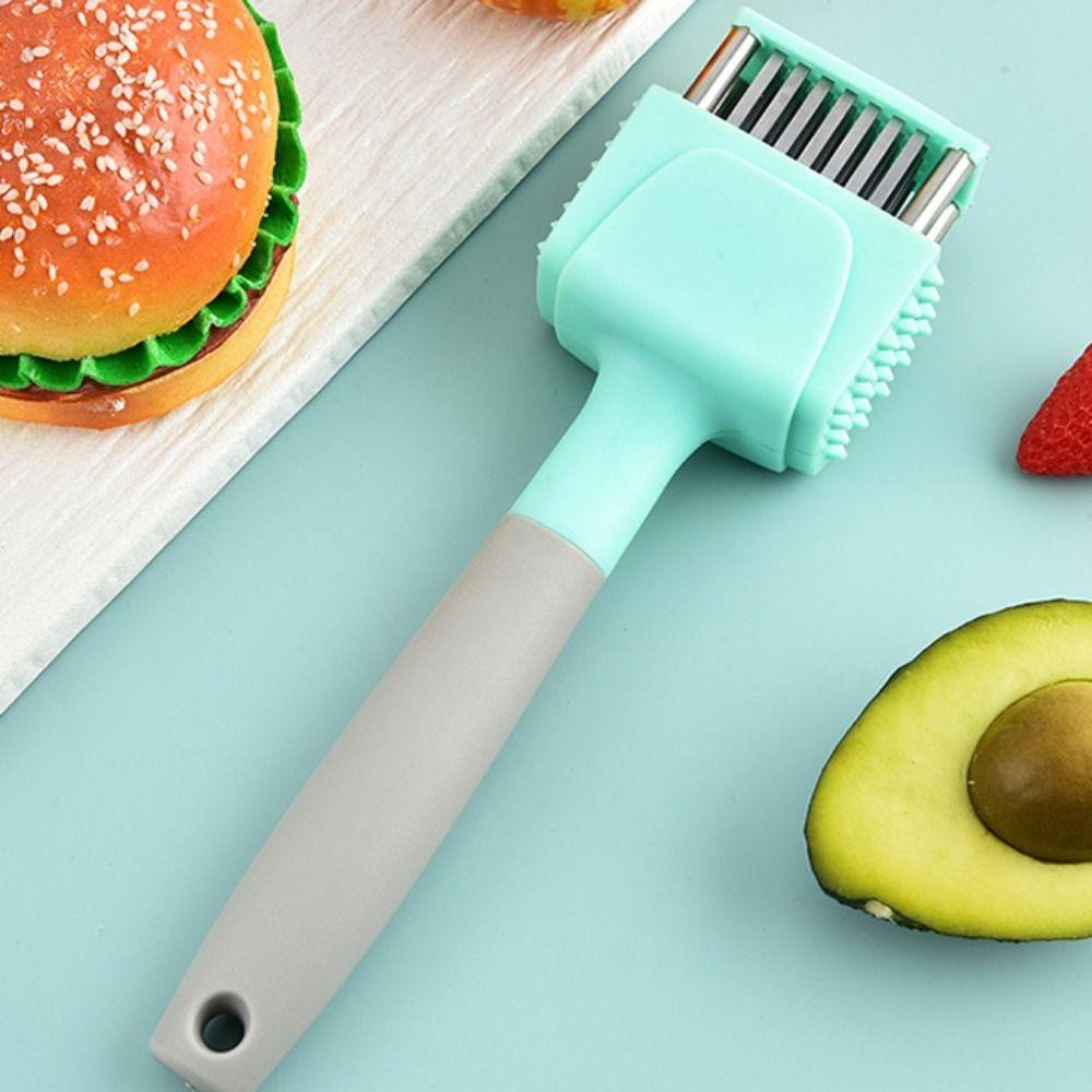 Stainless Steel Needle Meat Tenderizer 2 in 1 Steak Tenderizer Loose Meat Needle Restaurant