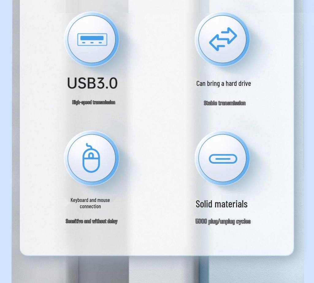 ORICO USB 3.0 4-Port Multi-Port Extension Adapter