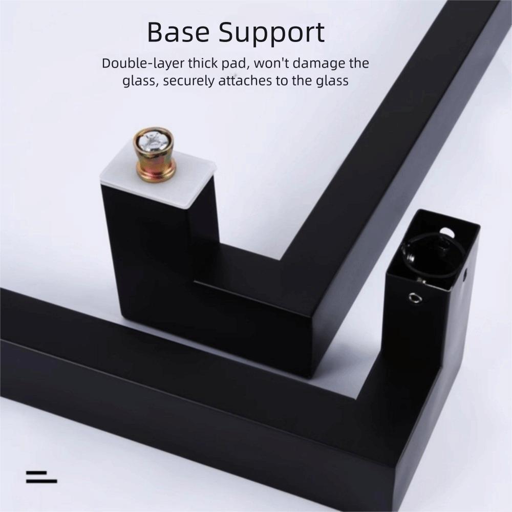 Rectangular Pipe Door Handle 60 Cm Length Glass Door Handle Wooden Door Metal Door