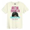 Amplified Unisex Adult Cobo Arena Aretha Franklin Vintage T-Shirt