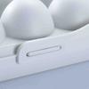 Egg Storage Box Organizer for Refrigerator Egg Organizer Holder Container for Refrigerator