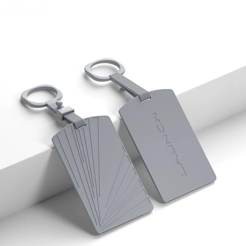 For Tesla Model YL 2025-2027 Card Key Ring Silicone All-cover Protective Case Anti-drop Protection Automobile Supplies