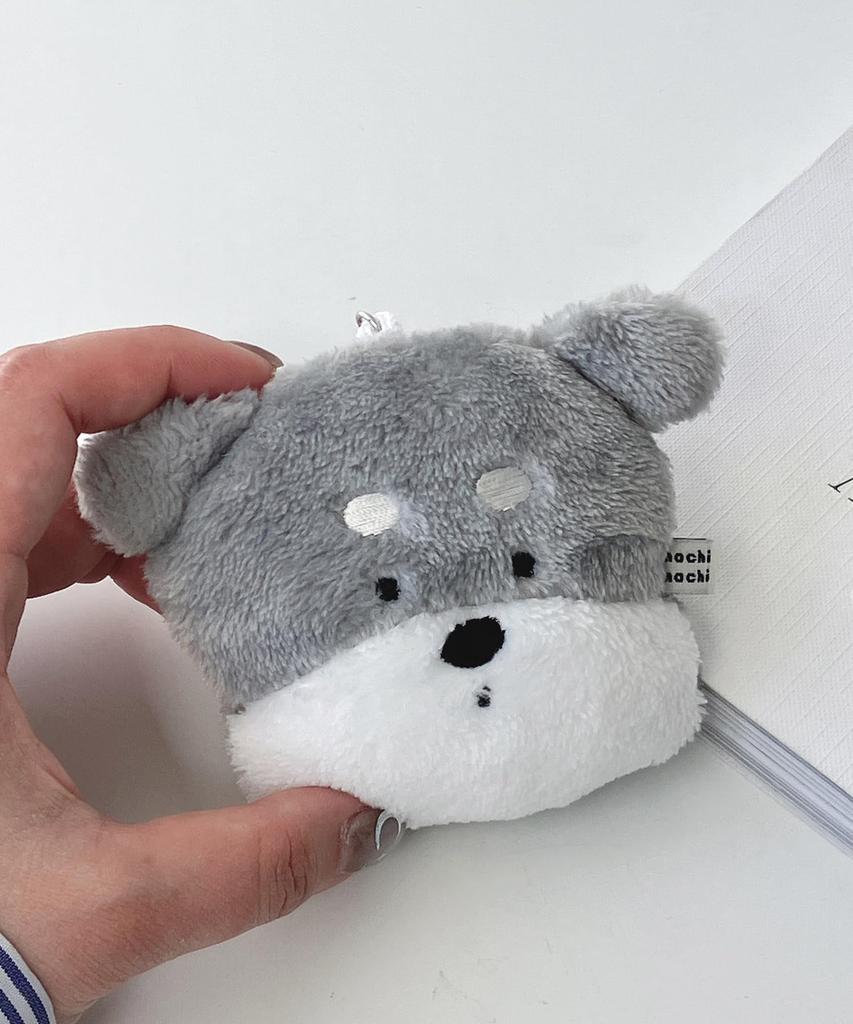 AS KNOW AS plus Mochimochi Animal Keychain Schnauzer