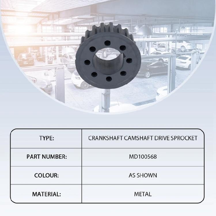 MD100568 24423-42000 Motor Nockenwellen-Synchronisations-Zahnrad Verbesserte Kraftübertragung für L146G V13 V23 V33 L200 K26D