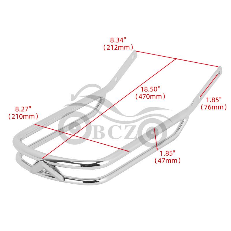 Harley Street Glide Dual Headlight Front Fender Protector