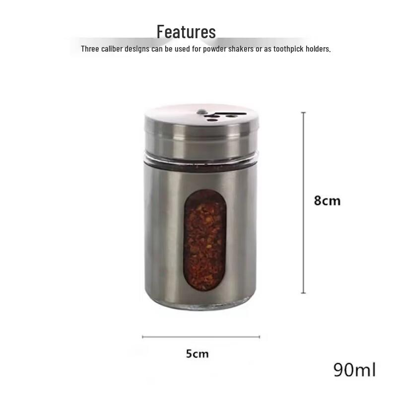 Chuishan Hai Glass Tabletop Seasoning Set