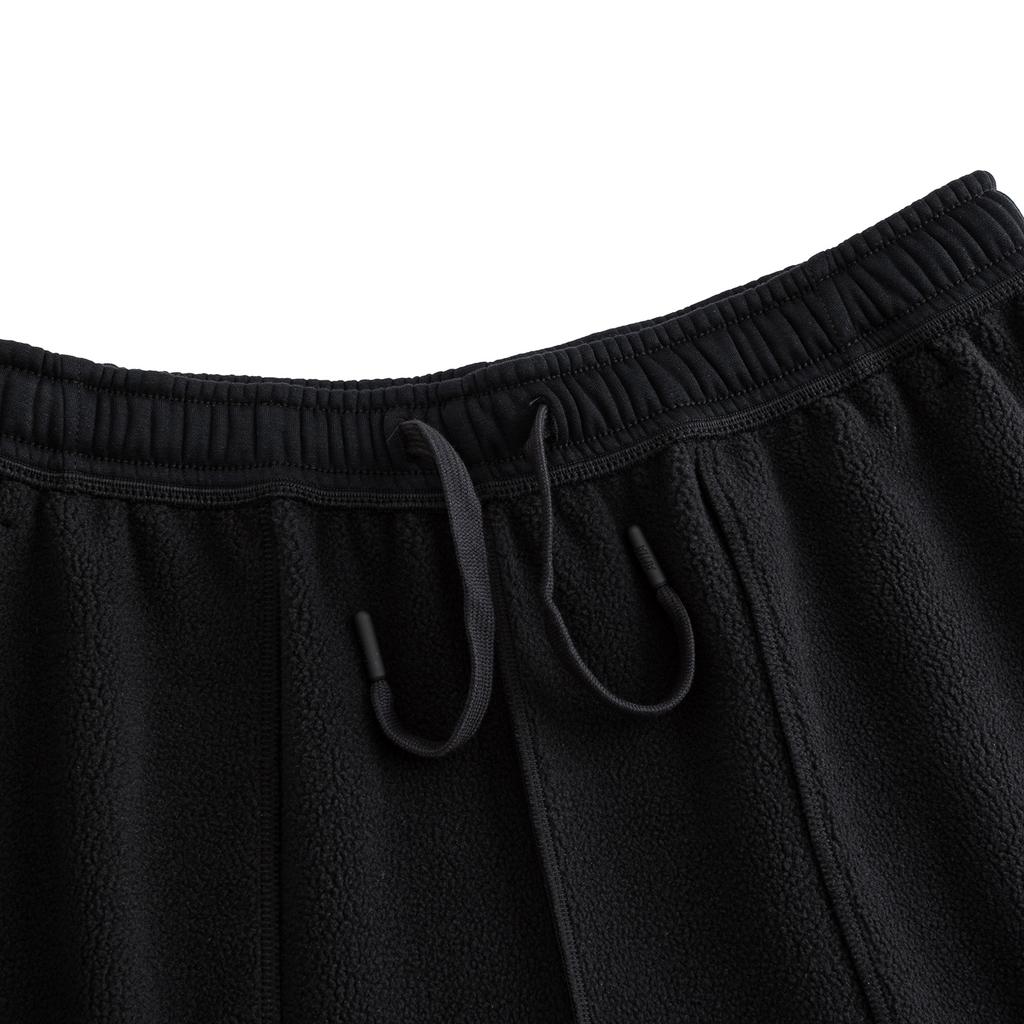 Anta Lifestyle Series Long Pants 2026 Spring Mens Straight Leg Knitted Sports Pants Men Bottoms Basic-Black 952618301-3