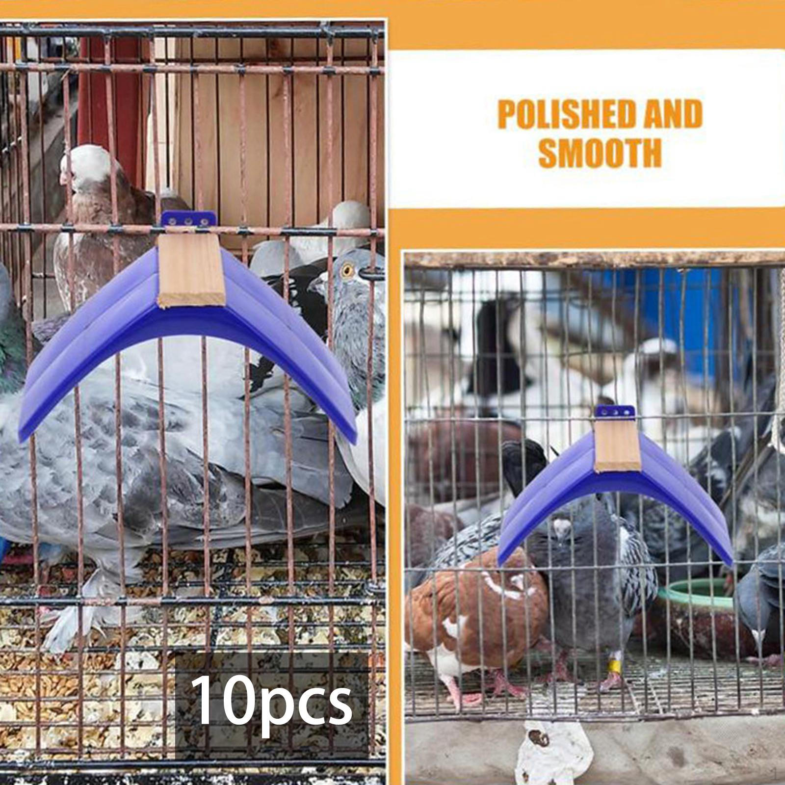 

10x Dove Rest Stands Pigeon Pigeons Dwelling Frame Lightweight Rack Perches for Bird