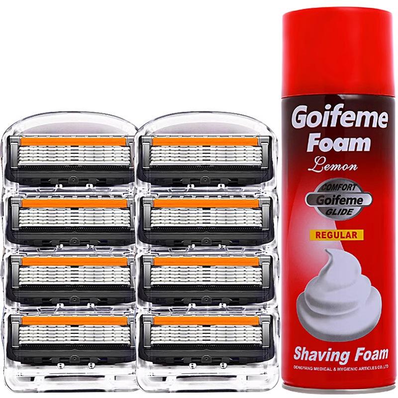 Gillette Fusion5 Universal Five-Layer Manual Razor Blade Shaver