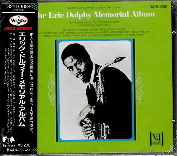 

CD ERIC DOLPHY - memorial album 32YD1088 Vee Jay Records Japan Soul/Funk Used