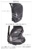 Body Back Mesh Hoverlight Black [Ace Gene] Bag, Lightweight, Non-stuffy Specification, 59001, Men's,