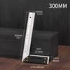 Multiple Functional Steel Carpenter Tool 45° Angles Guide & 90° Layout Square Upgrades for Accurate Marking & Measuring