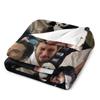 Ben Barnes Collage Throw Blanket Nap Blanket Blanket For Sofa Plaid on the sofa Warm Blanket