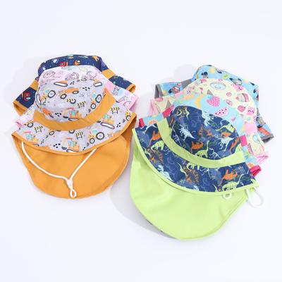 Children's Sun Protection Hat, Girls' Beach Wide-brimmed Sun Hat, UV Protection, Boys' Outdoor Parent-child Sun Hat