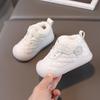 Children's Fleece-lined Soft-soled Anti-slip Baby Walking Shoes, Cotton Boots for Both Boys and Girls